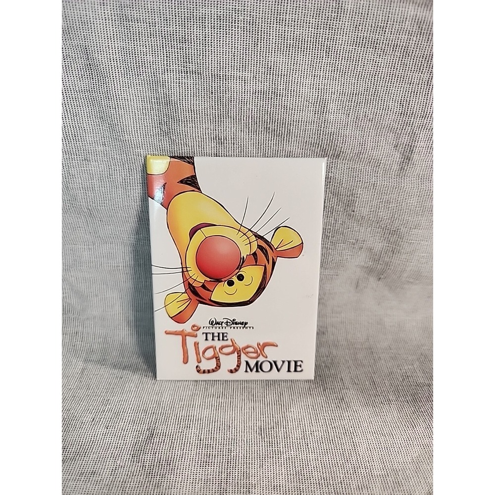 Disney The Tigger Movie Pinback Button Set Winnie the Pooh Piglet Roo 4pc Promo - Picture 5 of 6